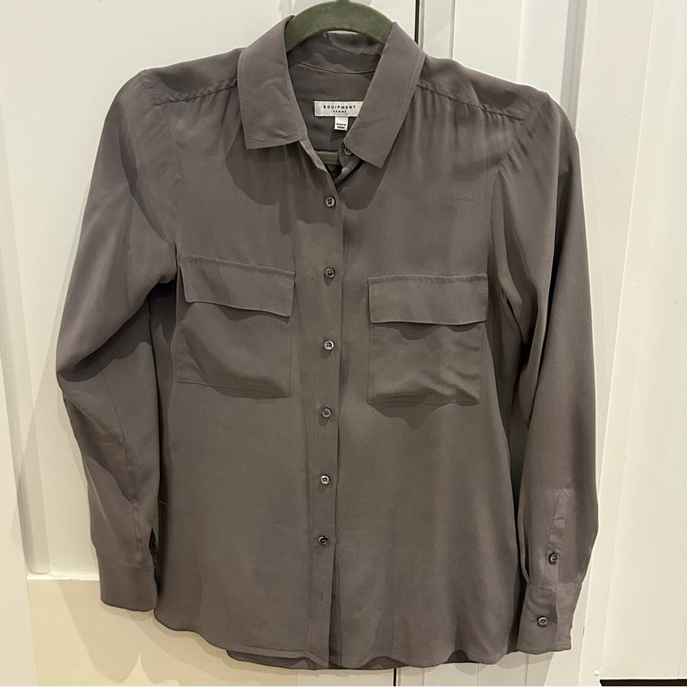 Equipment Silk Shirt - Size XS